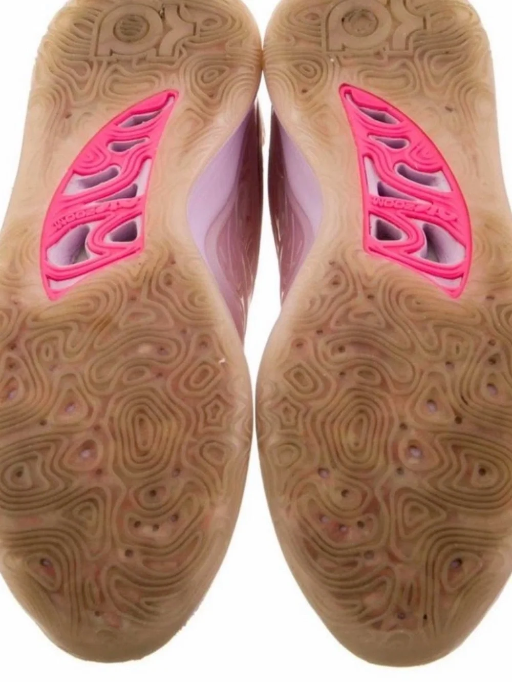 Nike Pink Low-Top Athletic Shoes with Subtle Hot Pink Accent